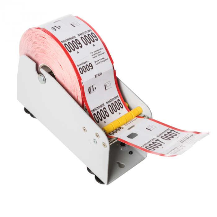 Garderobenmarken selbstklebend Papier Rolle - Standardmotiv -